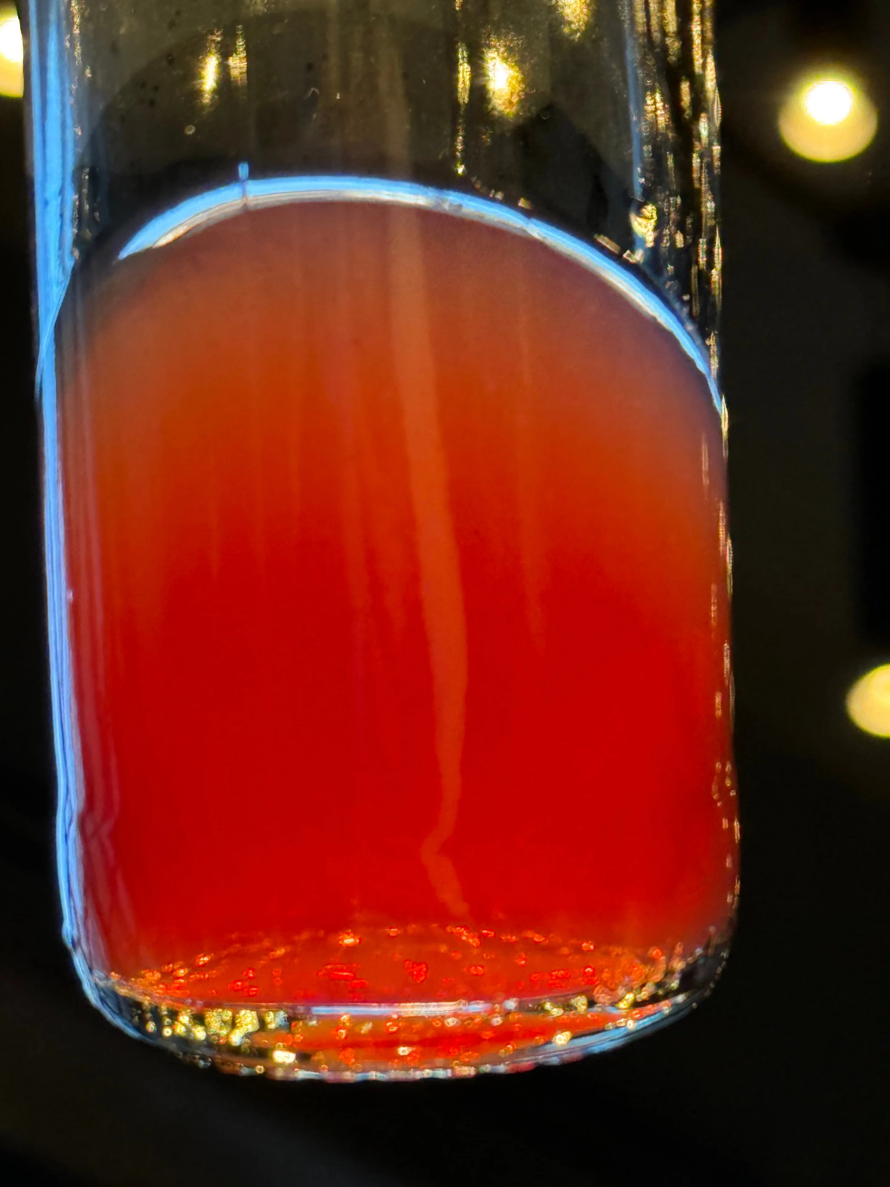 Flasche im Licht
